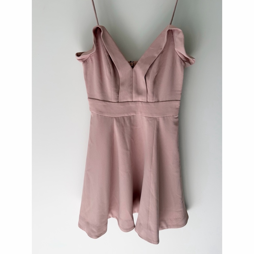 C/MEO Blush Pink Fit & Flare Dress